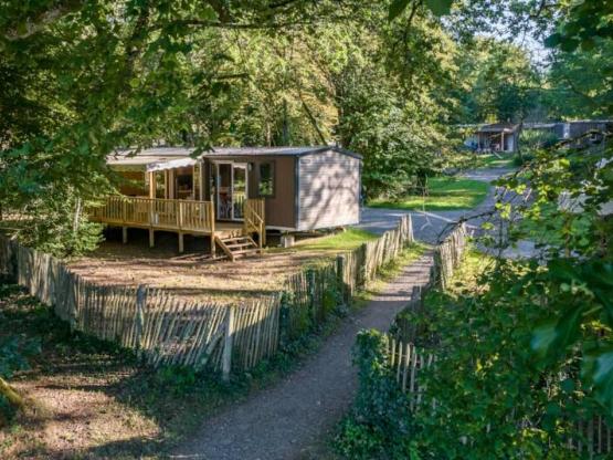 Mobil-home Premium Evasion 45m² (3 chambres) + 2 salles de bain + LV + Terrasse 15.5m²