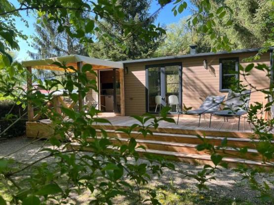 Cottage Ohara Côté Jardin Premium - 30m²-2 chambres -Terrasse semi couv- Vue sur la forêt- LV