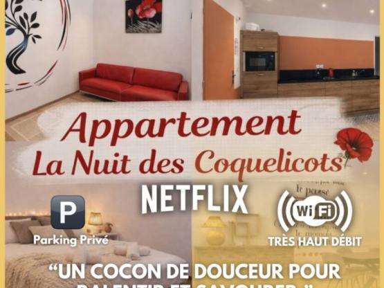 La Nuit des Coquelicots • Appartement cosy & calme