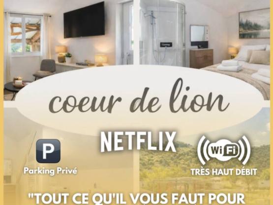 Cœur de Lion Appartement en nature, bord de Seine