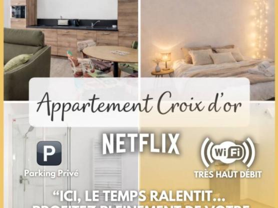 La Croix d’Or | Appartement élégant & lumineux