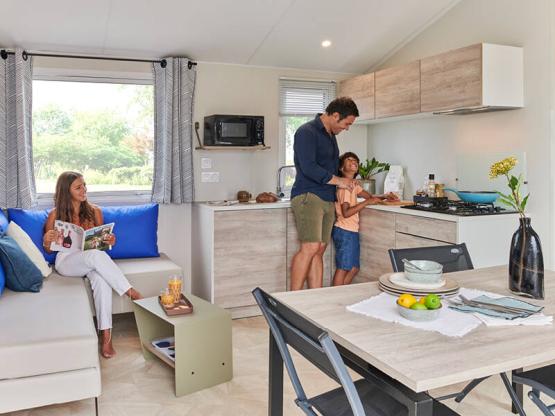 COTTAGE PRIVILEGE 3 chambres - Terrasse semi couverte (photos non contractuelles)