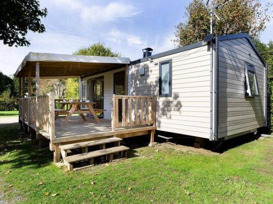 Mobil Home Confort Plus - 2 chambres - Terrasse semi couverte