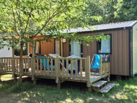 MOBIL HOME MODULO 2 chambres + salon convertible - 28 m2 + terrasse