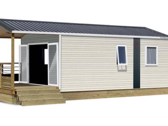 Mobilhome N° 16 Cocooning 2 chambres - spa privatif