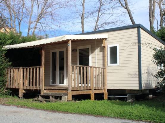 Mobil-home Le GRAND JARDIN - terrasse couverte