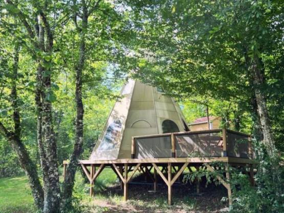 Tipi NOMADE - 2 chambres avec sanitaires