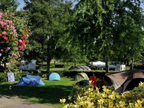 Emplacement  + 1 véhicule ou camping car -