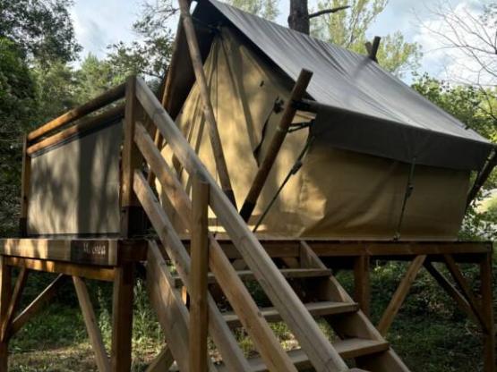 Tente Moorea sur pilotis