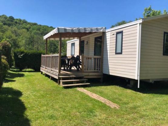 Mobil-Home - PRIVILEGE - 3 Chambres - TV - avec terrasse semi couverte
