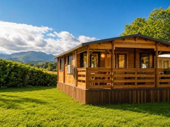 Chalet bois Noe climatisé