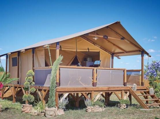 Tente Lodge Safari 35m² - 2 chambres -