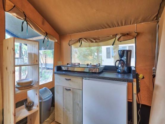 Tent Safari zonder privé sanitair