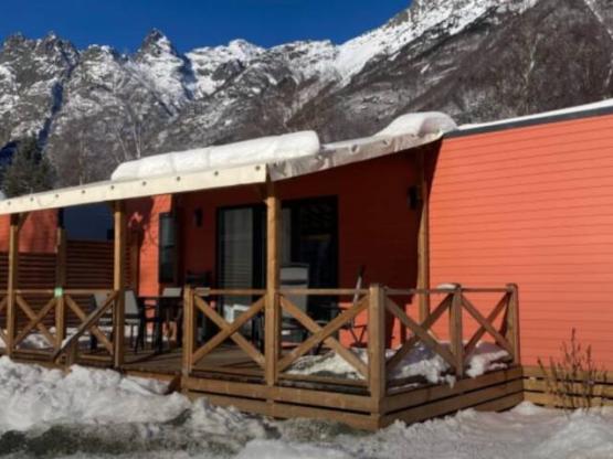 Mobil-home hiver Romanche