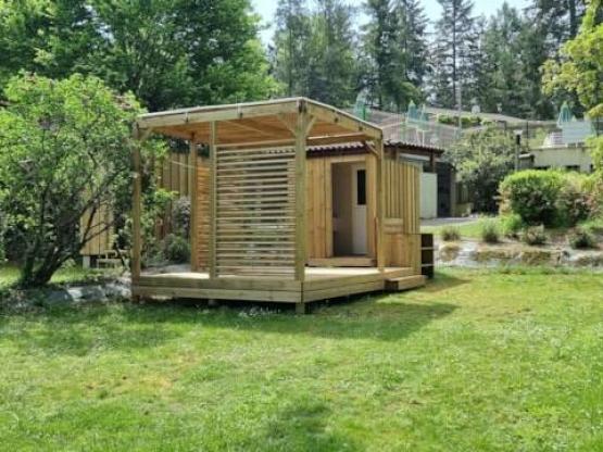 Emplacement Luxe Plus - Sanitaire individuel + Terrasse