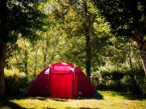 Emplacement Randonneur / Vallée du Lot à Vélo - pas de véhicule à moteur