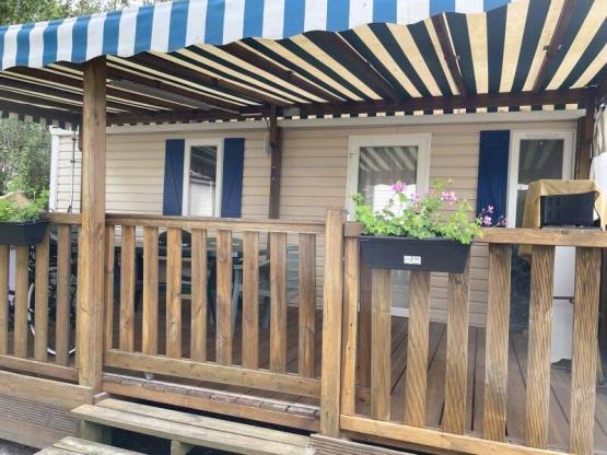 Mobil Home Confort Family+ - Climatisé - 2 chambres - grande terrasse -