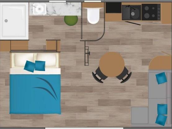 Cottage MALIBU SUITE PREMIUM - 1 chambres + 1 salles de bain, jacuzzi