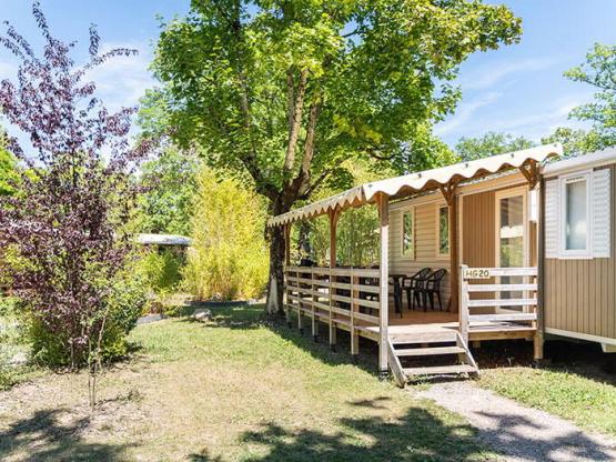 Mobilhome Alpage CLIMATISATION 32m² - Terrasse couverte 15m² (3 chambres)