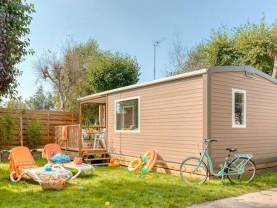 Mobil-home*** 24m² LOGGIA 2 ch Terrasse semi-couverte