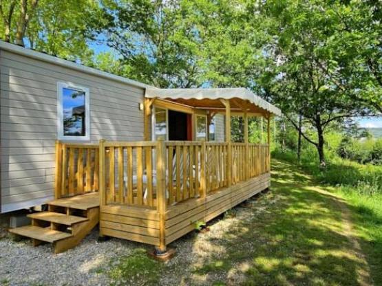 COTTAGE AGORA 36.5m² - half overdekt terras + TV + airconditioning