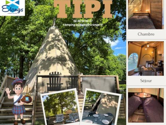 Tipi Grand confort 2 ch 4 pers