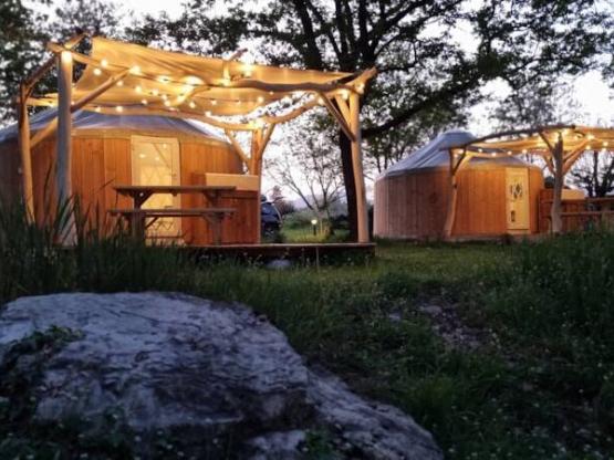 Yourte Cocoon Duo 2 pers. - 1 ch.-sans sanitaire