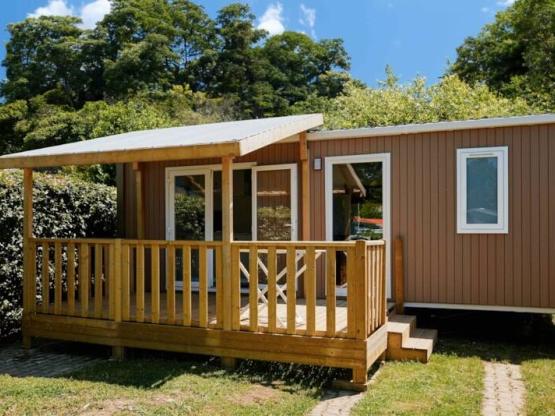 NOUVEAU !! Mobil-home FAMILY RIVIERA+ 26m2, 2 chambres, terrasse semi couverte