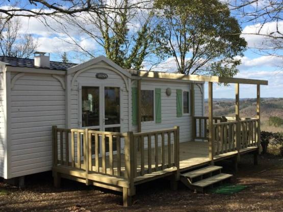 Mobil-home Bali 1 - 2 chambres + terrasse -