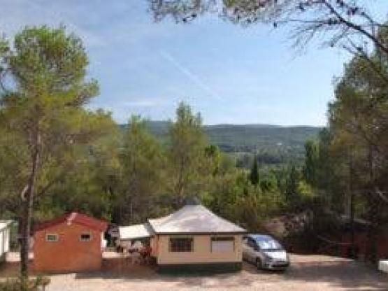 Bungalow Toilé Standard 20m² 2 chambres - sanitaire individuel extérieur + Auvent - sans clim