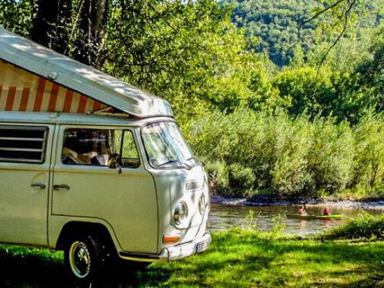 Enkele standplaats voor caravan