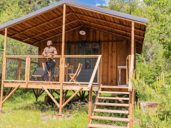 Chalet cosy sur pilotis