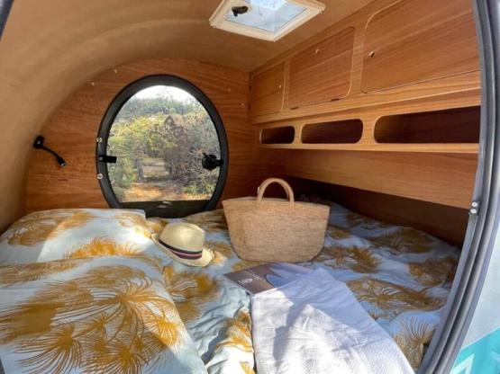 COSY NATURE - lit double, kitchenette, salon de jardin -