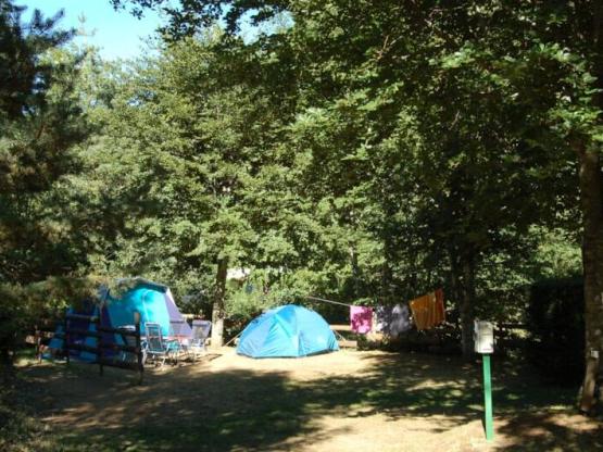 Camping: Emplacement classique pour tente ou van (electricité pas inclus)