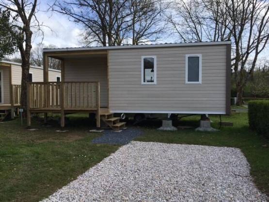Mobil-home confort 28 m2 (3 ch-6 pers) + terrasse