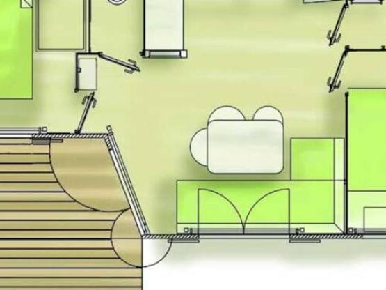 Mobilhome Pacifique Premium 32m2