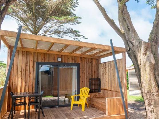 Premium houten chalet 1 slaapkamer