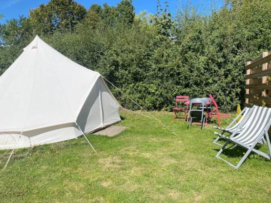 Louisiana-Zelt – gemeinschaftstoiletten