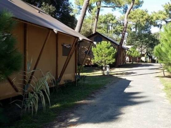 Zelt Safari Bahamas 8 Mezzanine 90m² - 2 Zimmer + Mezzanin