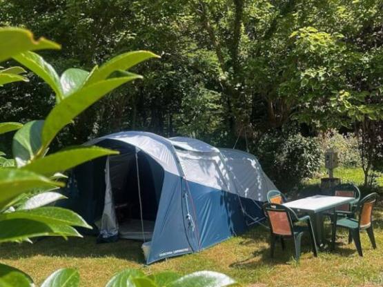 Tente équipée : Prêt à camper - 21 m² - 2 chambres
