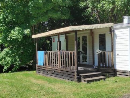 Mobil home 25m² 2 chambres avec télévision et climatisation