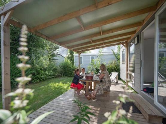 Mobil Home 33m² Confort (3 chambres) + Terrasse couverte