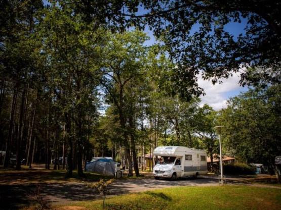 Emplacement 80m² avec élecricité 10A -