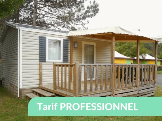 [Réservé aux professionnels] Mobilhome Studio Confort 1 personne / 1 chambre