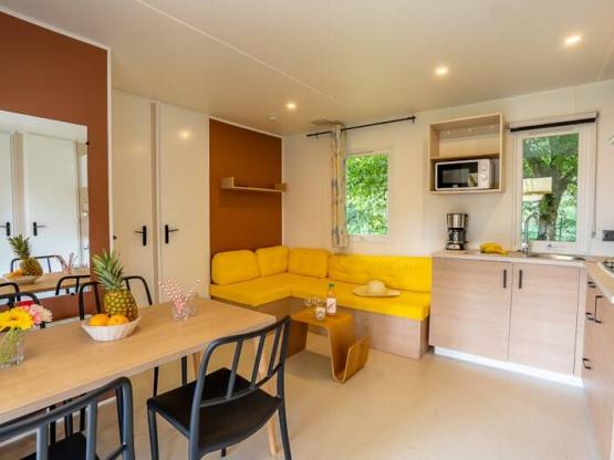 Mobil-home Confort 3 Chambres au Bord de l'Eau