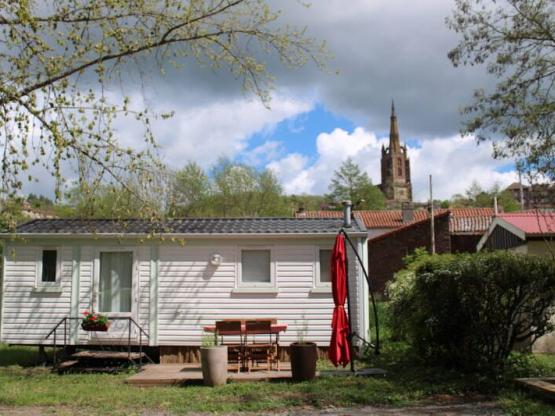Stacaravan IRM Wit zonder airconditioning - 2 slaapkamers