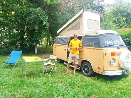 Staplaatsen voor caravans en bestelwagens