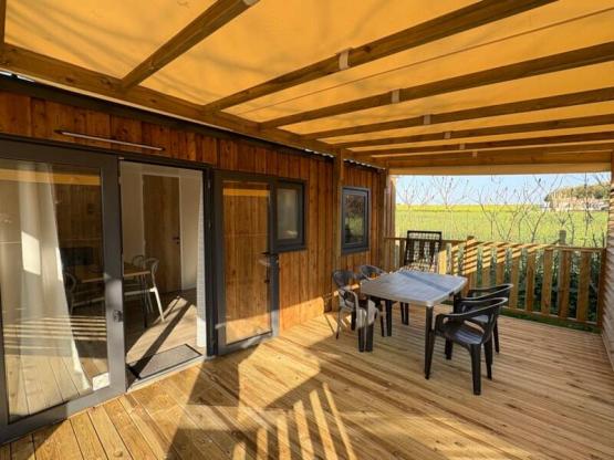 Mobil Home Palmy PREMIUM 24,5m2 - 2 chambres + Terrasse Couverte + TV + LV + Clim