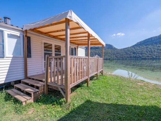 Mobile-home Confort 2 bedrooms Lake view