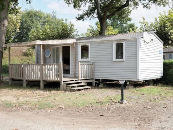Klassieke stacaravan met 3 slaapkamers